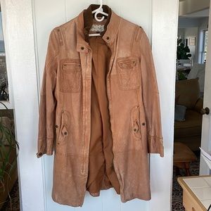 Miss Top Gun Vintage Leather Zip Jacket - Official Top Gun Store